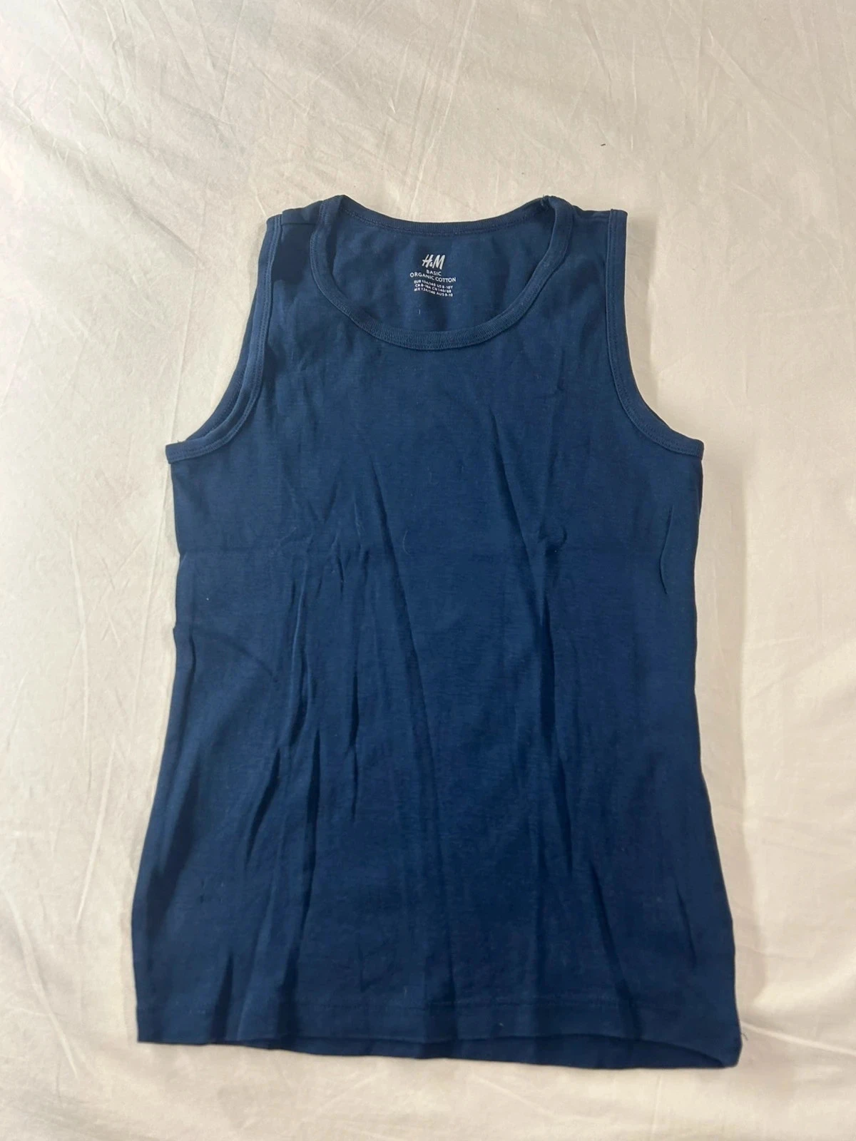 Navy blue tank top H&M – photo 2